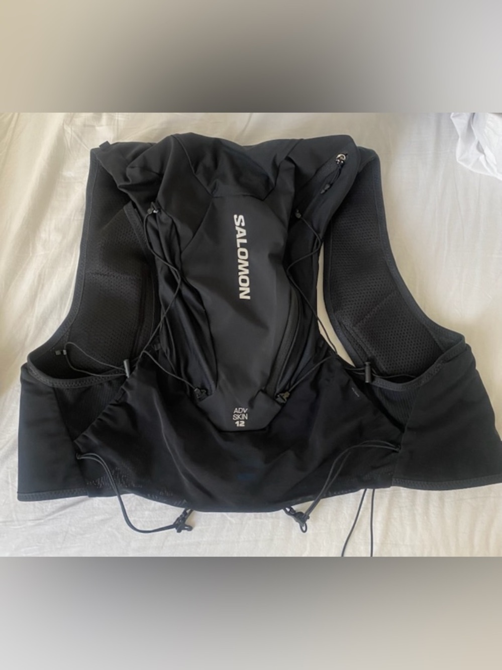 Salomon Black Running Hydration Vest